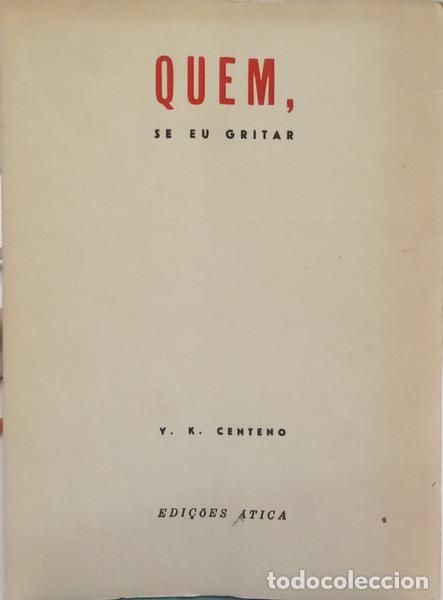 Libros: CENTENO. (Yvette Kace) - QUEM, SE EU GRITAR.