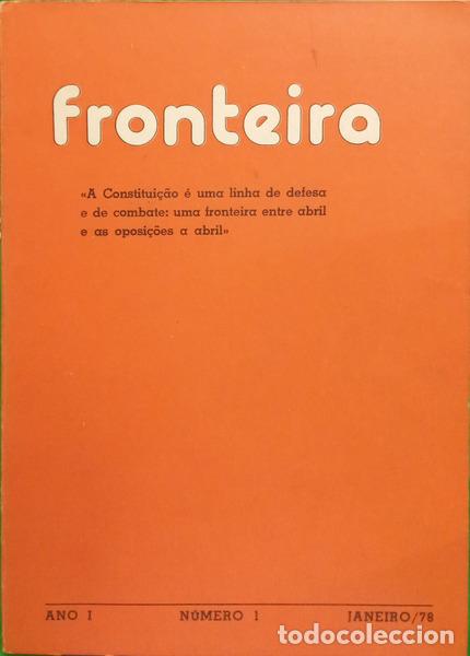 Libros: FRONTEIRA, ANO I, N.&ordm; 1, JANEIRO 1978. - Foto 1