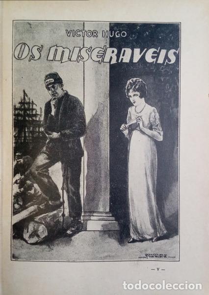 Libros: HUGO. (Victor) - OS MISER&Aacute;VEIS. [5 VOLS.] - Foto 3