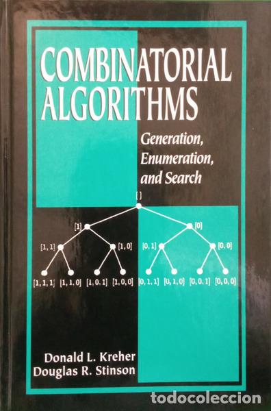 Libros: KREHER. (Donald L.) e Douglas R. Stinson. - COMBINATORIAL ALGORITHMS: GENERATION ENUMERATION AND SEA - Foto 1