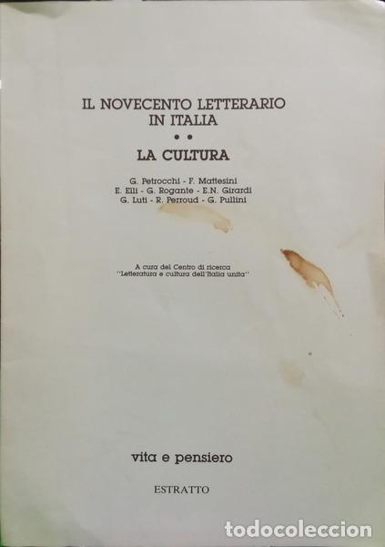 books: PERROUD. (Robert) - MARINETTI E IL FUTURISMO.