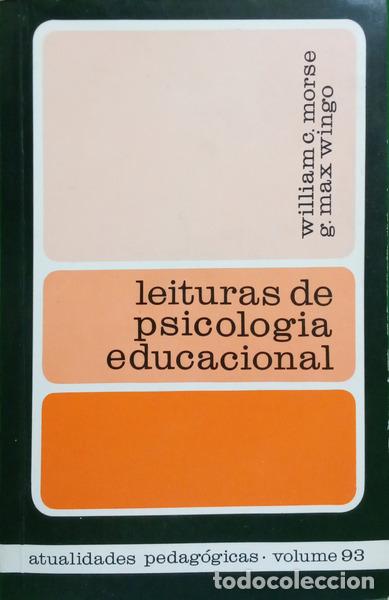 Libros: MORSE. (William C.) e G. Max Wingo. - LEITURAS DE PSICOLOGIA EDUCACIONAL. - Foto 1