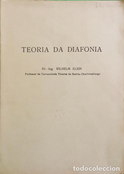 B&uuml;cher: WILHEM KLEIN. (Rd. Ing.) - TEORIA DA DIAFONIA.