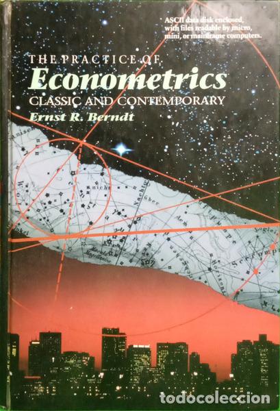 Livros em segunda m&atilde;o: BERNDT. (Ernst R.) - THE PRATICE OF ECONOMETRICS: CLASSIC AND CONTEMPORARY.
