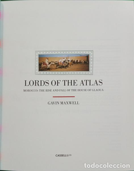 Libros: MAXWELL. (Gavin) - LORDS OF THE ATLAS. - Foto 2