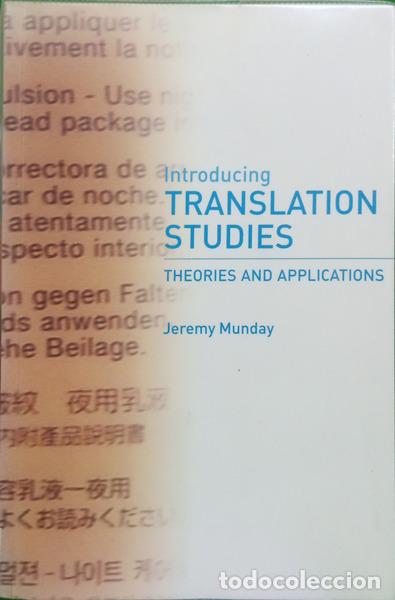 Livros em segunda m&atilde;o: MUNDAY. (Jeremy) - INTRODUCING TRANSLATION STUDIES, THEORIES AND APPLICATIONS.
