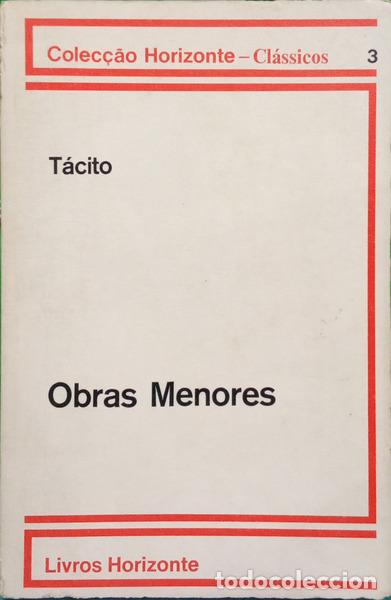 Libros: T&Aacute;CITO. - OBRAS MENORES. - Foto 1