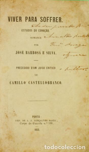 B&uuml;cher: BARBOSA E SILVA. (Jos&eacute;) - VIVER PARA SOFFRER. ESTUDOS DO CORA&Ccedil;&Atilde;O. [DED. AUTOR]