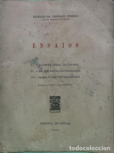Libri di seconda mano: TRINDADE PEREIRA. (Ernesto da) - ENSAIOS.
