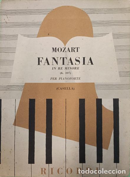Livros em segunda m&atilde;o: MOZART. (Wolfgang Amadeus) - FANTASIA IN RE MINORE (K.397) PER PIANOFORTE.