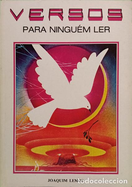 books: LEMOS. (Joaquim) - VERSO PARA NINGU&Eacute;M LER.