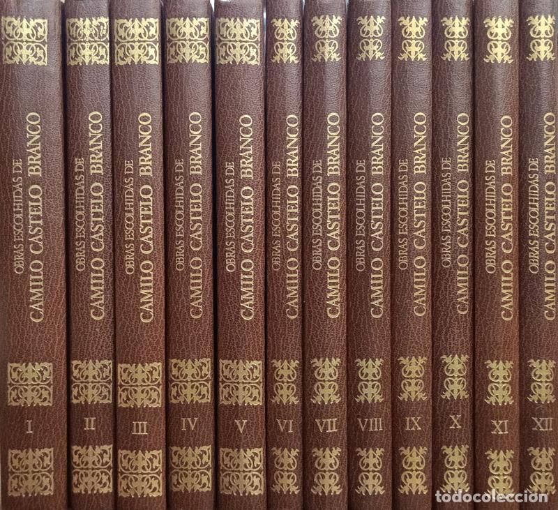 Libros: CASTELO BRANCO. (Camilo) - OBRAS ESCOLHIDAS. [12 VOLS.] - Foto 2