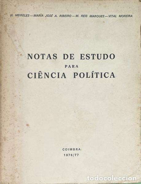books: MEIRELES. (H.), e outros. - NOTAS DE ESTUDO PARA CI&Ecirc;NCIA POL&Iacute;TICA.