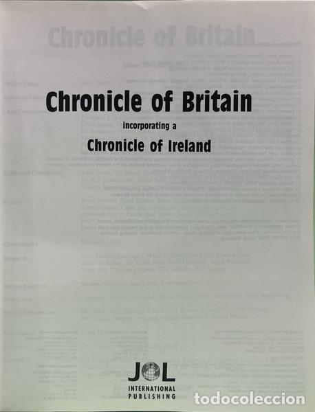 Libros: CHRONICLE OF BRITAIN. - Foto 2