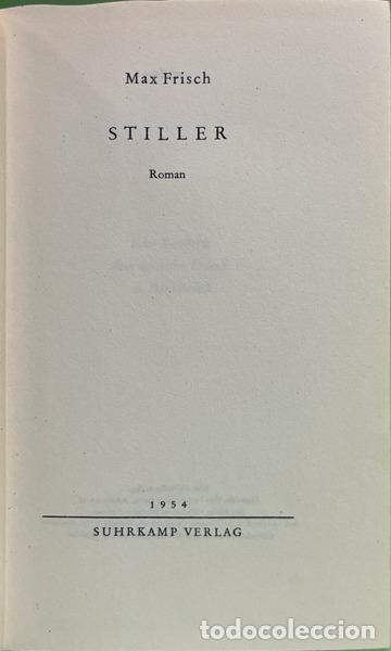 Libros: FRISCH. (Max) - STILLER. [5.&ordf; EDI&Ccedil;&Atilde;O] - Foto 2