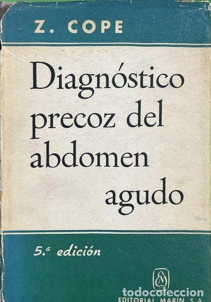 Libros: COPE. (Zacar&iacute;as) - DIAGN&Oacute;STICO PRECOZ DEL ABDOMEN AGUDO. [5.&ordf; EDI&Ccedil;&Atilde;O]