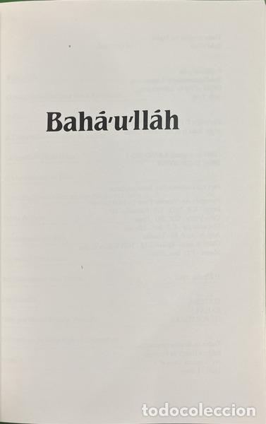 Libros: BAH&Aacute;�U�LL&Aacute;H. - Foto 2