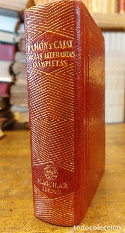 Libros: OBRAS LITERARIAS COMPLETAS. Con una nota preliminar de Federico Sainz de Robles. - RAMON Y CAJAL, Sa