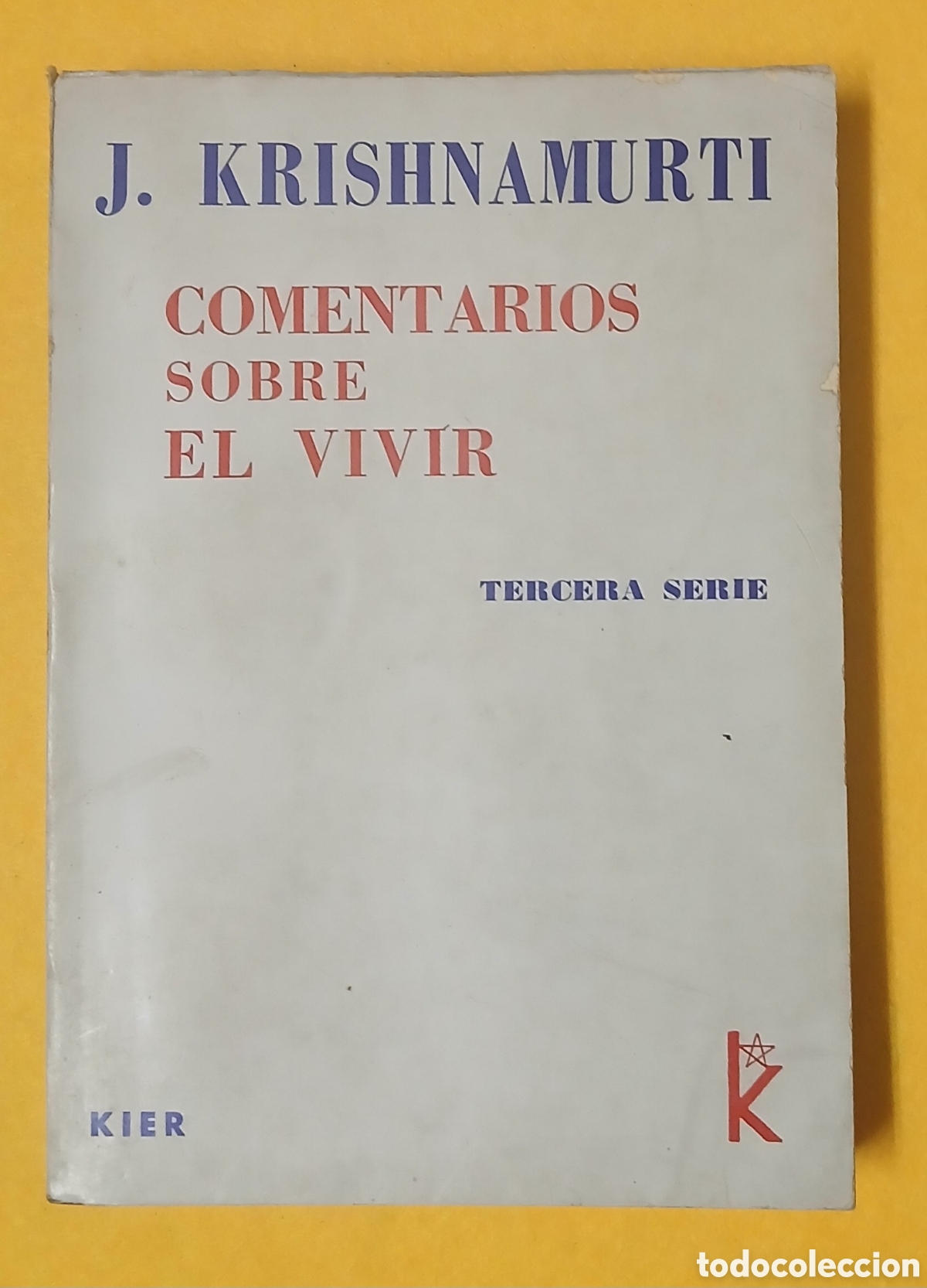 Libros: Comentarios sobre el vivir