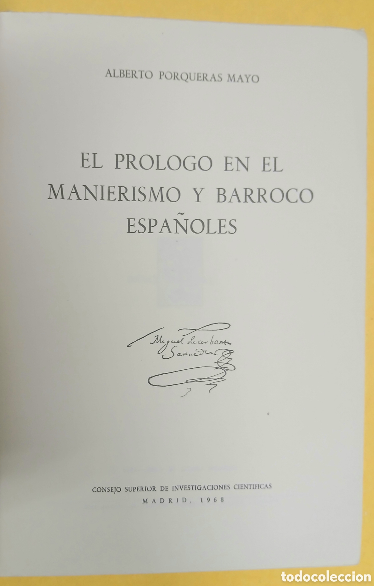 Libros: El pr&oacute;logo en el manierismo y barroco espa&ntilde;oles - Foto 2