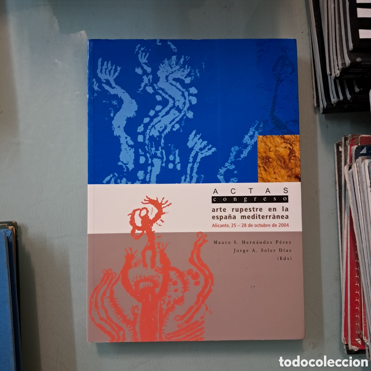 Libros: Actas Congreso arte rupestre en ka Espa&ntilde;a Mediterr&aacute;nea,2004