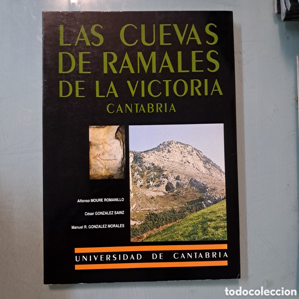 Libros: Alfonso Moure, Las cuevas de Ramales de la Victoria, Cantabria