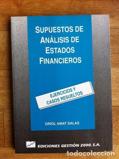 Livros em segunda m&atilde;o: Supuestos de an&aacute;lisis de estados financieros- 9788480881036