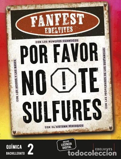 Libros: Proyecto: FanFest - Qu&iacute;mica 2 Bachillerato- 9788414044902