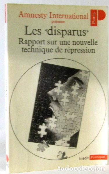 Libros: Les disparus: Rapport sur une nouvelle technique de r&eacute;pression- 9782020060653