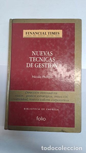 Libros: Nuevas t&eacute;cnicas de gesti&oacute;n- 9788475836096