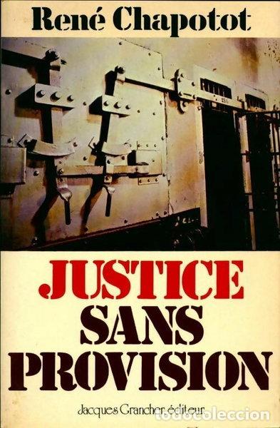 books: Justice sans provision- 9782733900260