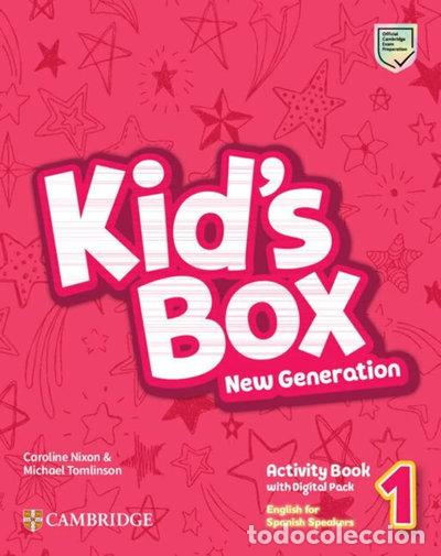 Livros em segunda m&atilde;o: Kid's Box, New Generation, 1, English for Spanish Speakers: Activity book wit...- 9788413224374