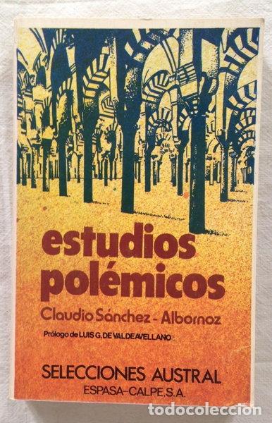 Livros em segunda m&atilde;o: Estudios pol&eacute;micos- 9788423920662
