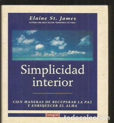 books: Simplicidad interior- 9788479012144