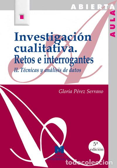 Livros em segunda m&atilde;o: Investigaci&oacute;n cualitativa II: Retos e interrogantes- 9788471336293