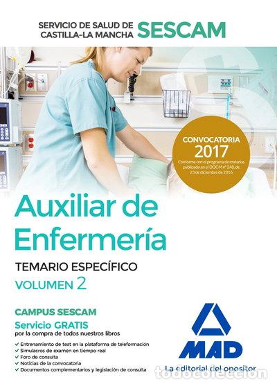 Libros: Auxiliar de enfermer&iacute;a del Servicio de Salud de Castilla-La Mancha (SESCAM). ...- 9788414204788