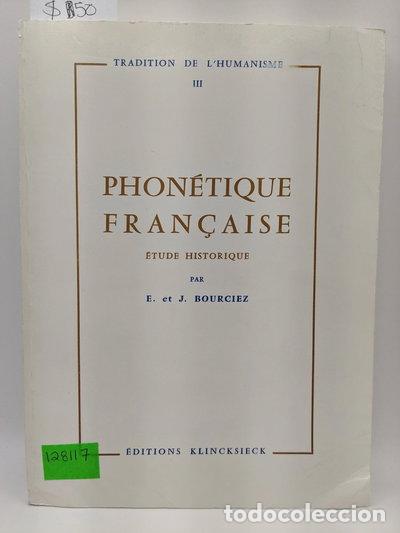 Libros: Phon&eacute;tique fran&ccedil;aise : &eacute;tude historique- 9782252020449