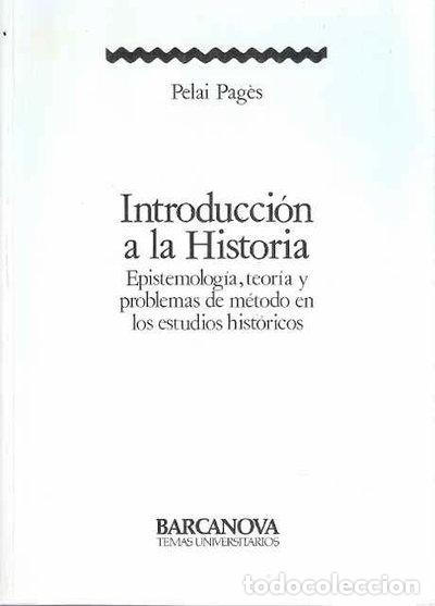Libros: Introducci&oacute;n a la historia- 9788475331188