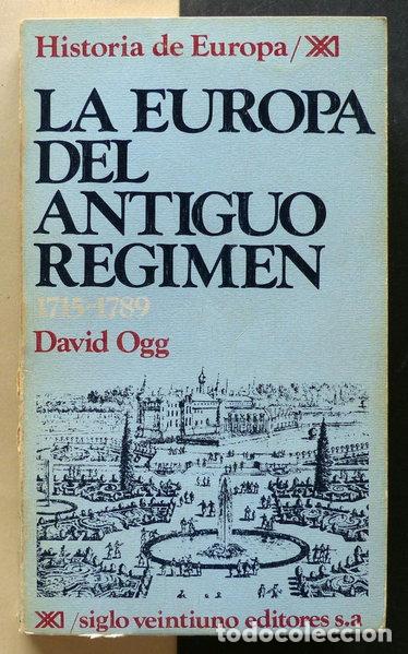 Livres: La Europa del antiguo r&eacute;gimen- 9788432301193