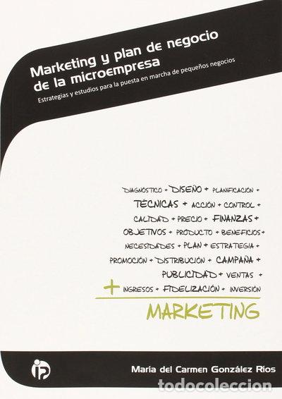Libros: Marketing y plan de negocio de la microempresa- 9788498395402