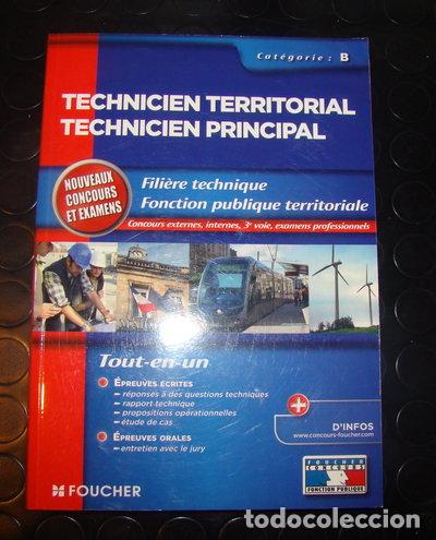 Libros: Technicien territorial, technicien principal, cat&eacute;gorie B- 9782216117444 - Foto 1