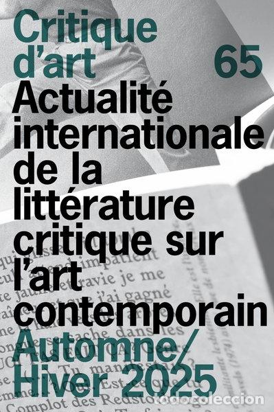 Libros: Critique d'art 65- 9782950629371