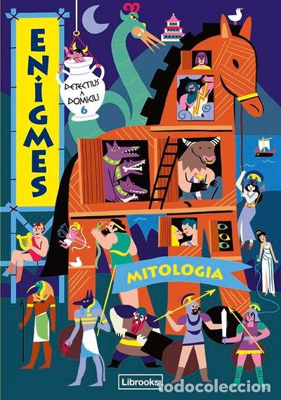 Libros: Enigmes. Detectius a domicili 6. Mitologia- 9788412683998