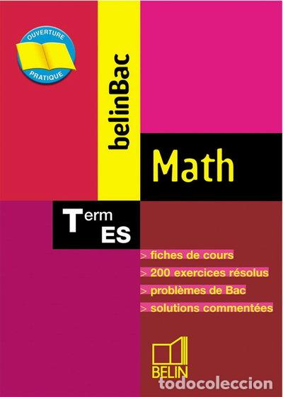 Libros: Math Terminale ES- 9782701133218 - Foto 1