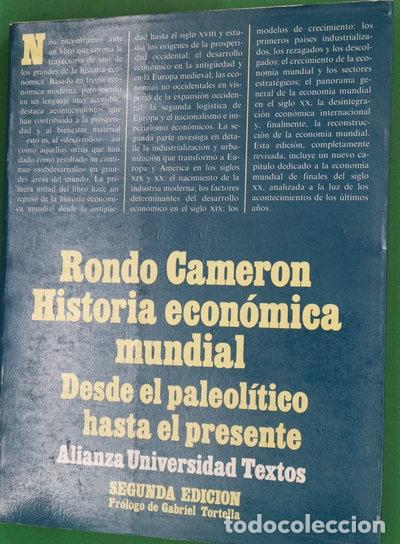 Libros: Historia econ&oacute;mica mundial- 9788420681344