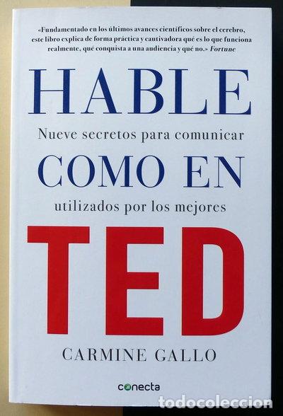 Libros: Hable como en TED- 9788416029808