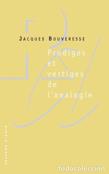 books: Prodiges et vertiges de l'analogie- 9782912107084