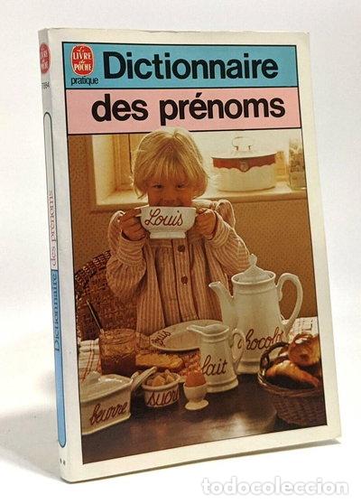 Livros em segunda m&atilde;o: Dictionnaire des pr&eacute;noms- 9782253035466
