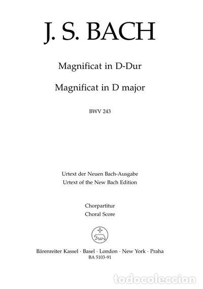 Libri di seconda mano: Magnificat in D major, BWV 243- 9790006464289