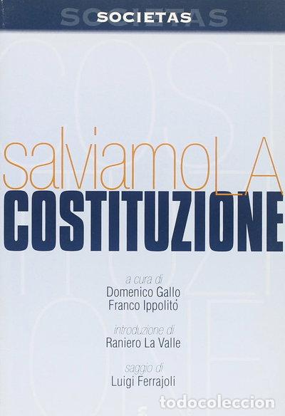 Libros: Salviamo la Costituzione- 9788890109362